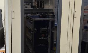 The exterior of the Flexicart machine
