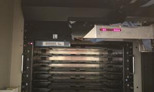 Inside the flexicart machine