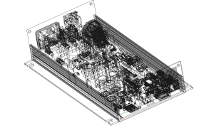 Wireframe rendering of the Ncharge charger